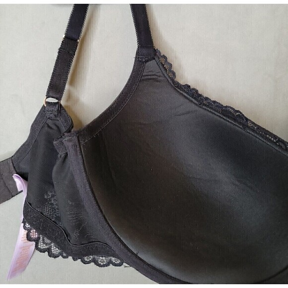 Savage X Fenty BLACK Lace Padded Balconette bra 32DDD - Picture 7 of 12